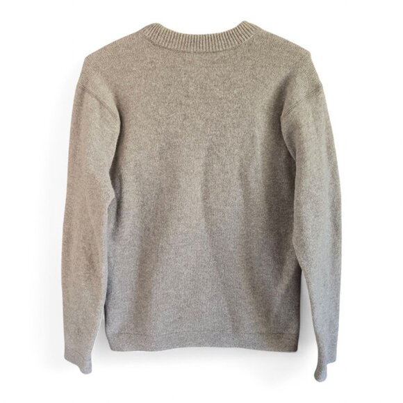 REI Cooperative Womens Medium Lambs Wool Crewneck Sweater Beige - Picture 2 of 8